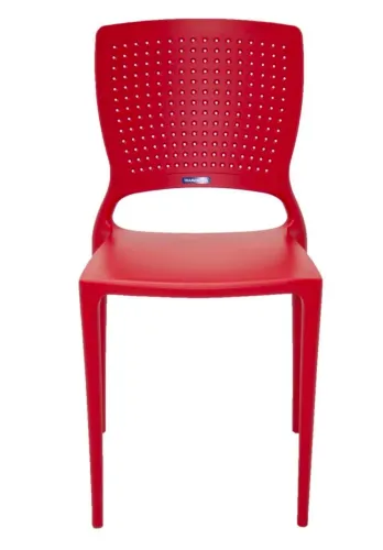 Cadeira Tramontina Safira vermelha 