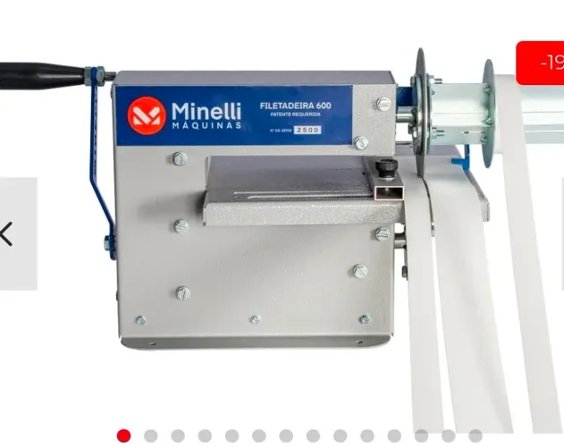 Filetadeira de fita de borda Minelli MMF600