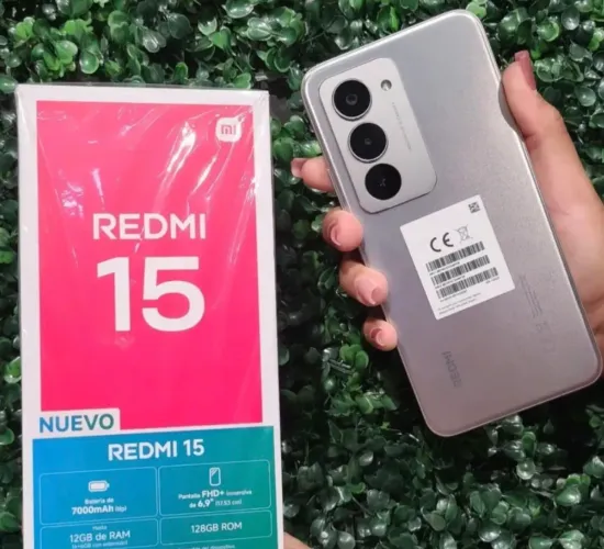 Smartphone Novo - Linha Redmi - 15 - Global - Cinza 128/6Ram