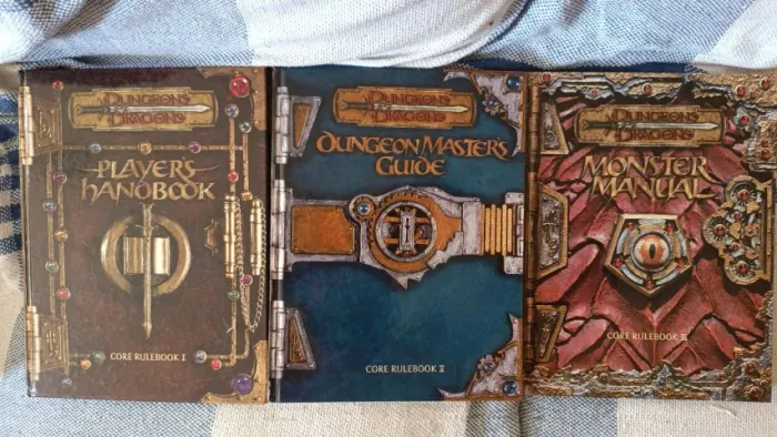 livros D&D rpg dungeons and dragons ediçao 3.0