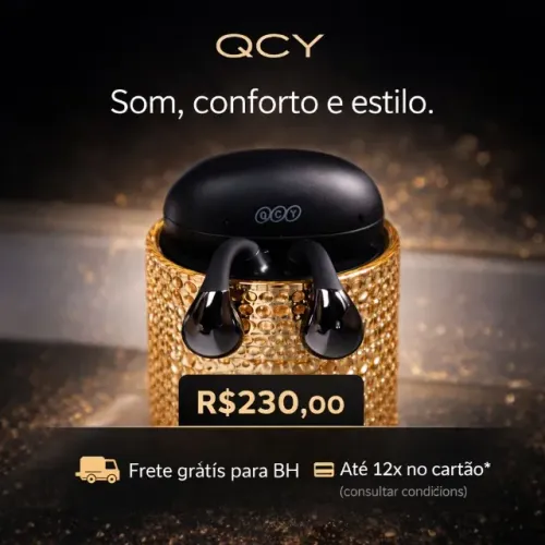 QCY C30 CROSSKY Bluetooth Original - Frete Gratis p/BH!!