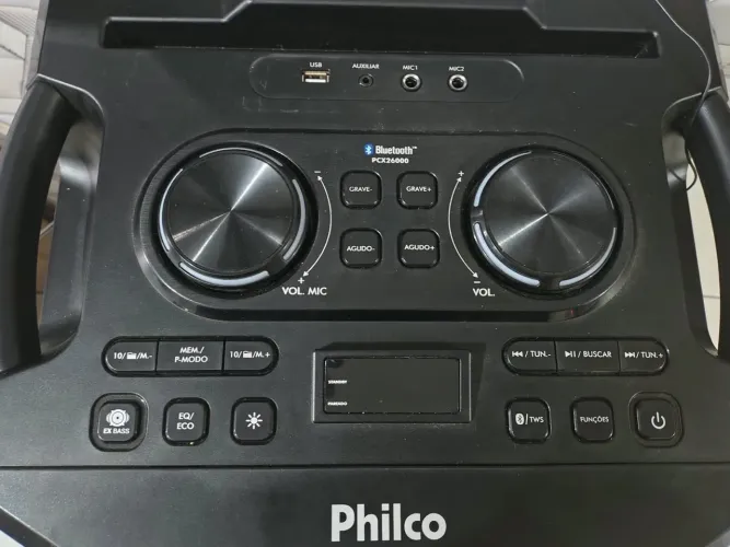 Som Philco em perfeito estado