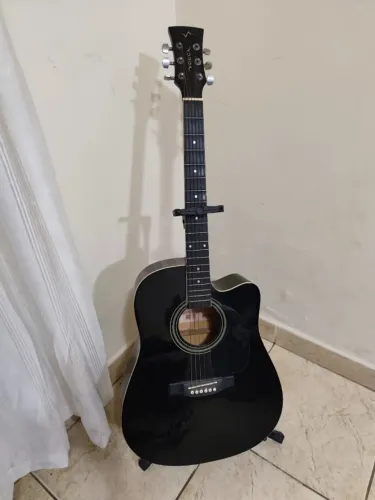 Violão Vogga VCK404 Folk + Capa e Suporte - Seminovo