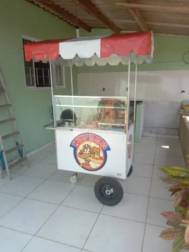 Carrinho de Cachorro Quente - Locacao Aluguel - Elizangelo locacoes