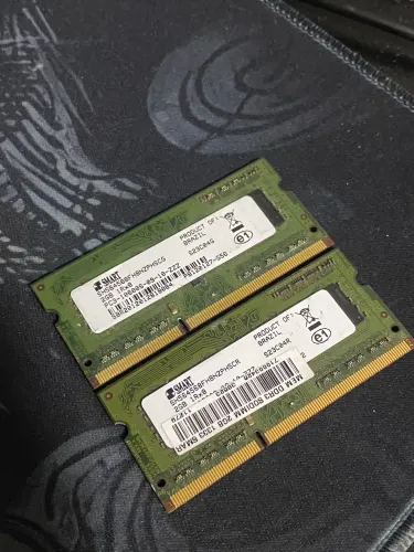 Memória ram notebook ddr 2-3-4.