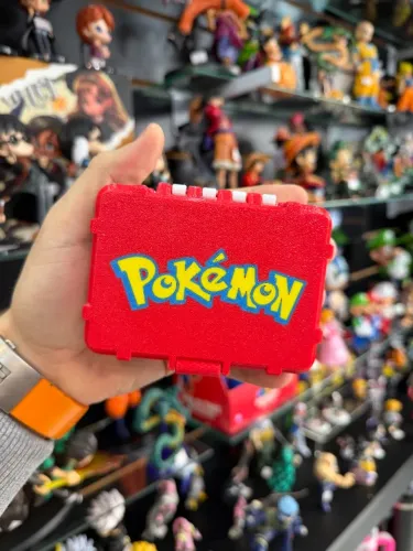 Caixa Porta Cartinhas Pokémon