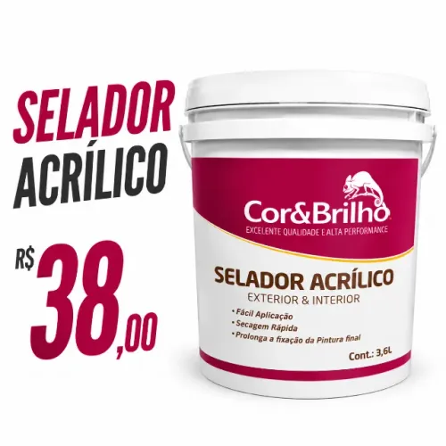 Selador acrílico 3,6