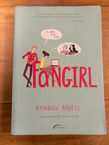 Livro Fangirl - Rainbow Rowell