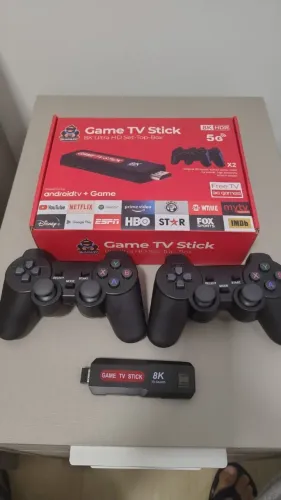 Game Retro Box Jogos + 2 Controles