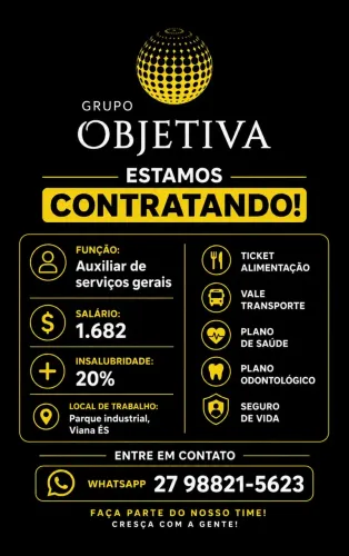 Auxiliar de serviços gerais