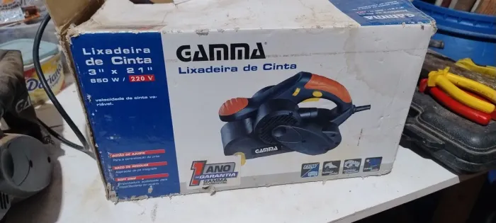 Lixadeira de cinta