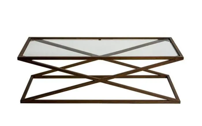 Mesa de centro em metalon