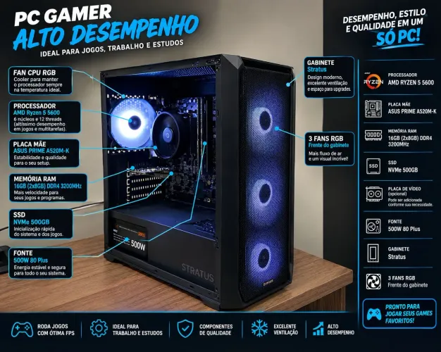Pc gamer fácil upgrade 