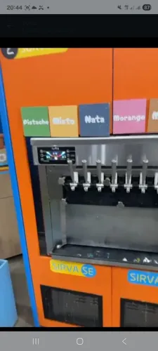 MÁQUINA DE SORVETE TOP LOGROSOFT 7 BICOS