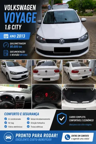 Volkswagen Voyage 1.6/1.6 City MI Total Flex 8V 4P 2013
