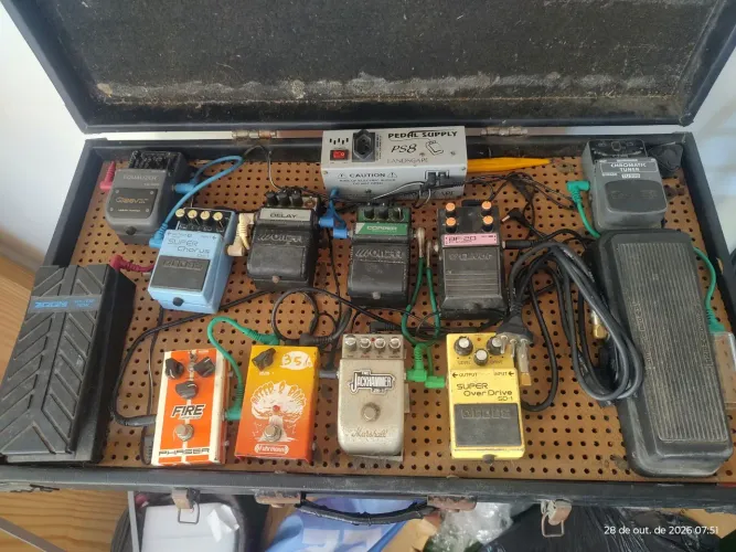 Set de Pedais Guitarra 