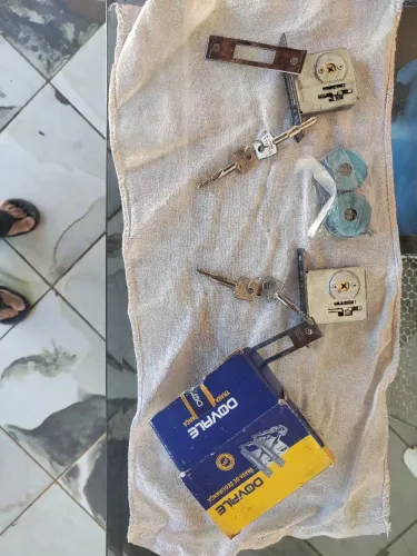 Fechadura Auxiliar Tetra Inox c/duas unidades