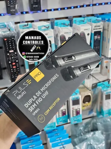 Dois microfone com receptor R$450 valor a vista
