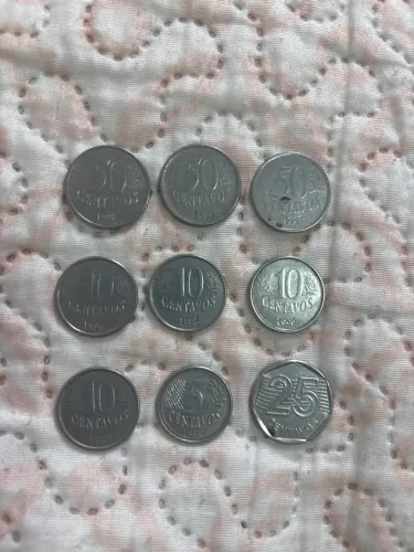 Moedas colecionáveis raras/antigas
