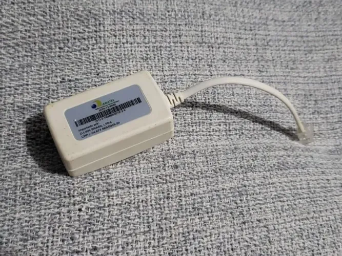Kit Lote 3 Itens Telefonia: 2 Filtros ADSL/DSL + Cabo Telefónico 3,20m RJ11