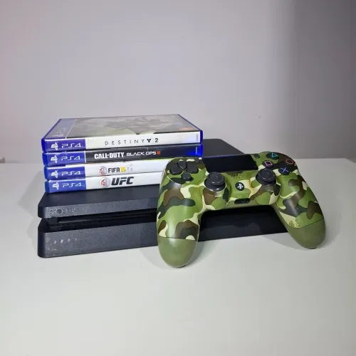 PS4 Slim 1tb Completo