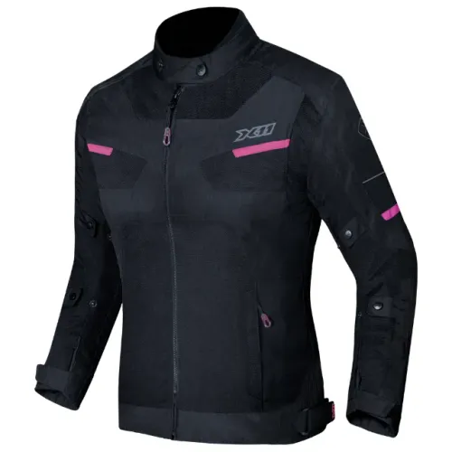 Jaqueta X11 Breeze 2 Feminina Preto/Rosa
