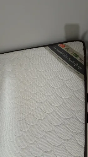 Cama Box Casal + Colchão Ortobom