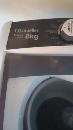 Vendo uma máquina de lavar roupa Mueller fociona tudo so não centrifuga 
