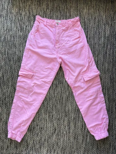 Calça Jeans Rosa