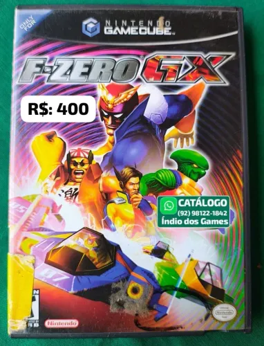 F-Zero GX = R$: 400