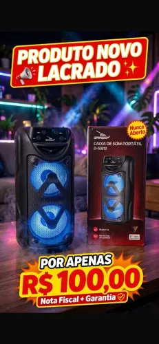 Caixa de som Bluetooth