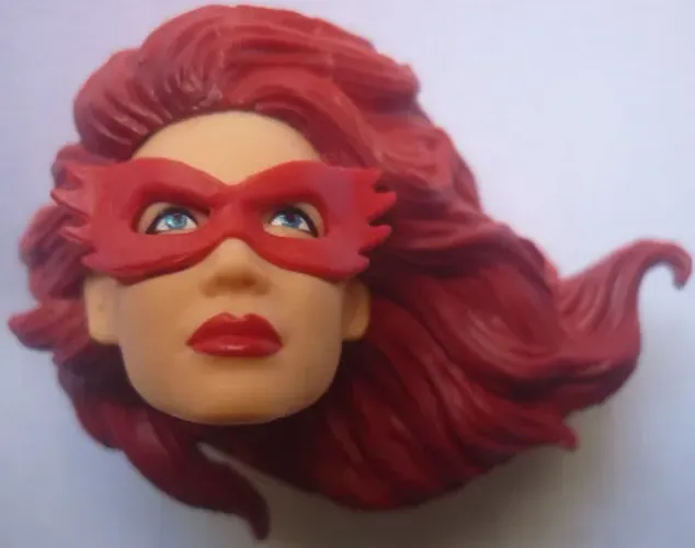 Cabeça (Head) Firestar Marvel Legends Hasbro Original