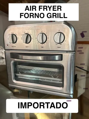 AIR FRYER E FORNO GRILL CUISINART Nunca foi usado