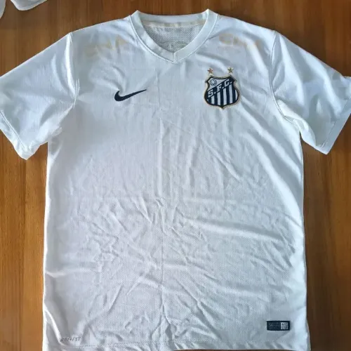 camisa original 2014 santos fc nike branca tamanho m