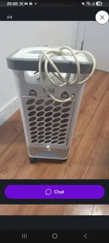 Climatizador tipo ar condicionado Britânia