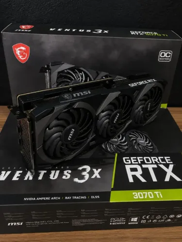 RTx 3070Ti Msi Gaming Garantia e Nota
