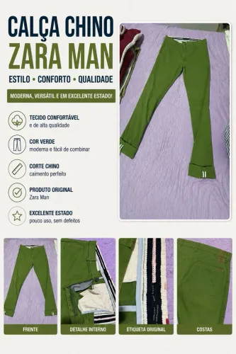 Calça Zara tamanho 42 original