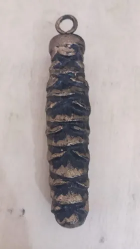 Peso Solitário De Relógio Cuco Antigo #