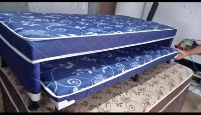 Cama box solteirão com auxiliar de fábrica 