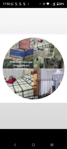 Kitnet próximo ao posto 3 e 4 em Copacabana 