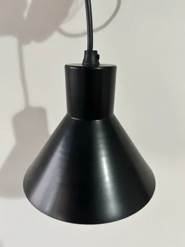 Luminária Pendente Preta