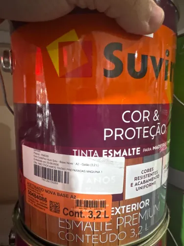 Tinta esmalte Suvinil cinza claro 3,6 