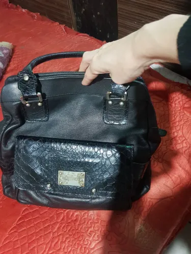 Bolsa couro legítimo