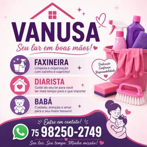 Tudo feito com muito carinho