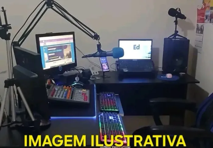 Transmissor fm Rádio comunitaria Completa