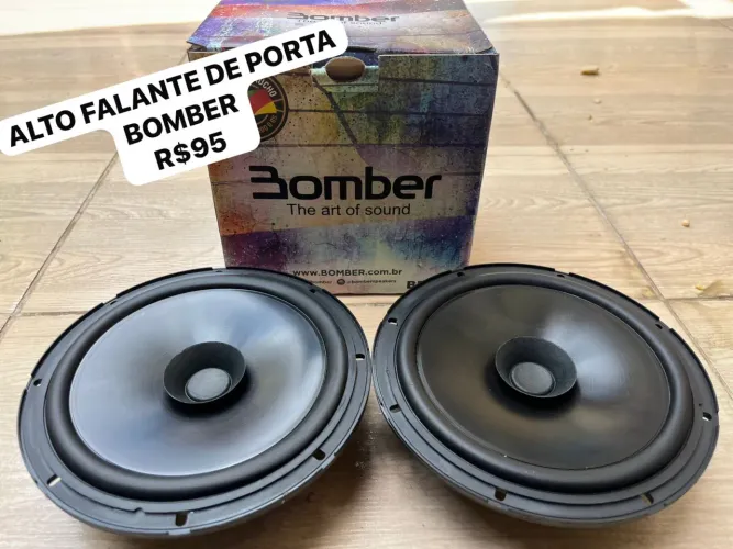 ALTO FALANTE DE PORTA BOMBER NOVO NA CAIXA
