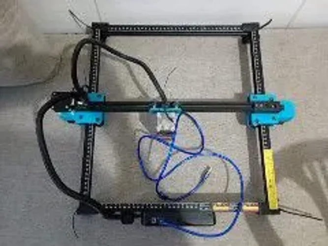 Máquina de corte e gravação a laser tts 55 pro