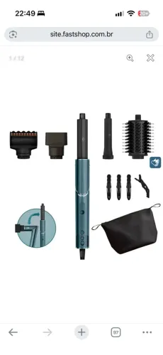 Secador Shark FlexStyle 5 em 1 | Edição Limitada Teal