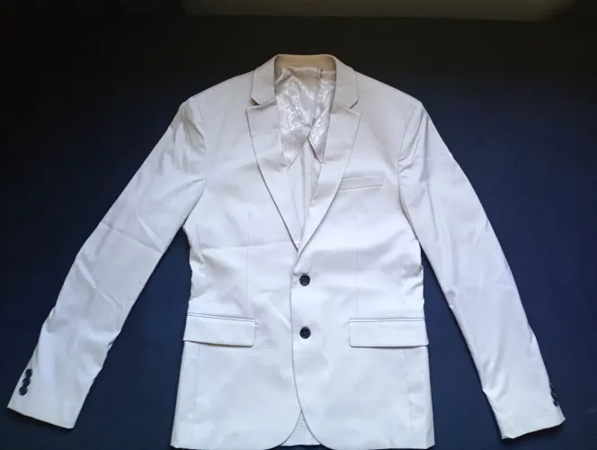 Blazer Slim Fit Bege masculino