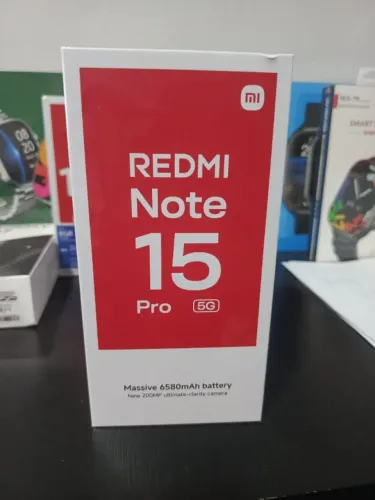 REDMI NOTE 15 PRO 5G 512GB - NOVO E LACRADO!